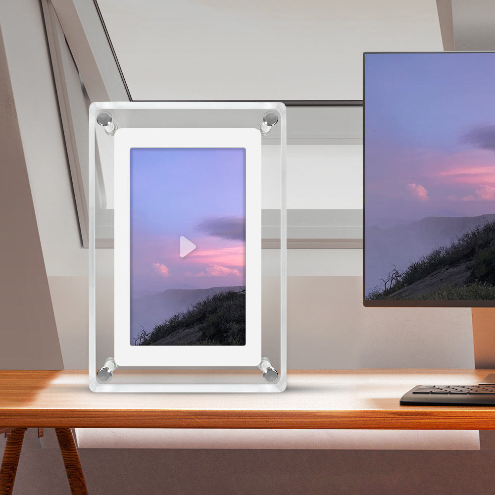 002. 5 inch HD 1080p Digital Photo Frame Advertising Machine Video Picture Player Picture Display Publicity Player