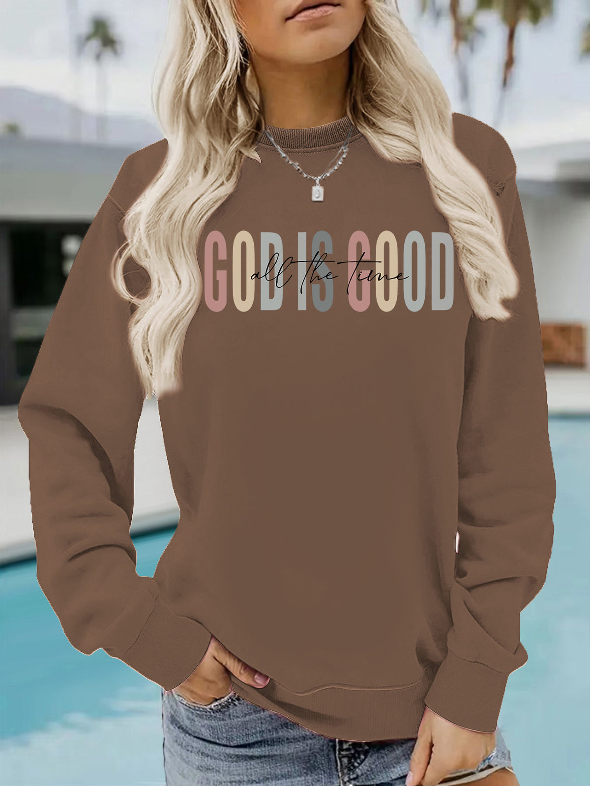 COD IS COOD Printed Round Neck Shirt