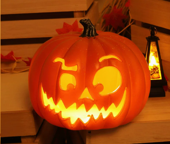 Halloween Pumpkin Lantern Mall Amusement Park Small Beauty Chen Luminous Decoration Prop Decoration