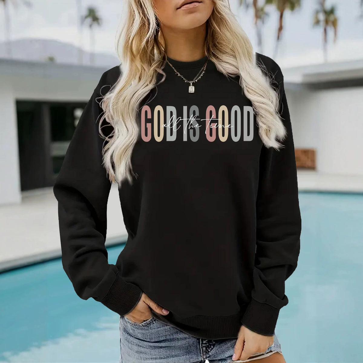 COD IS COOD Printed Round Neck Shirt