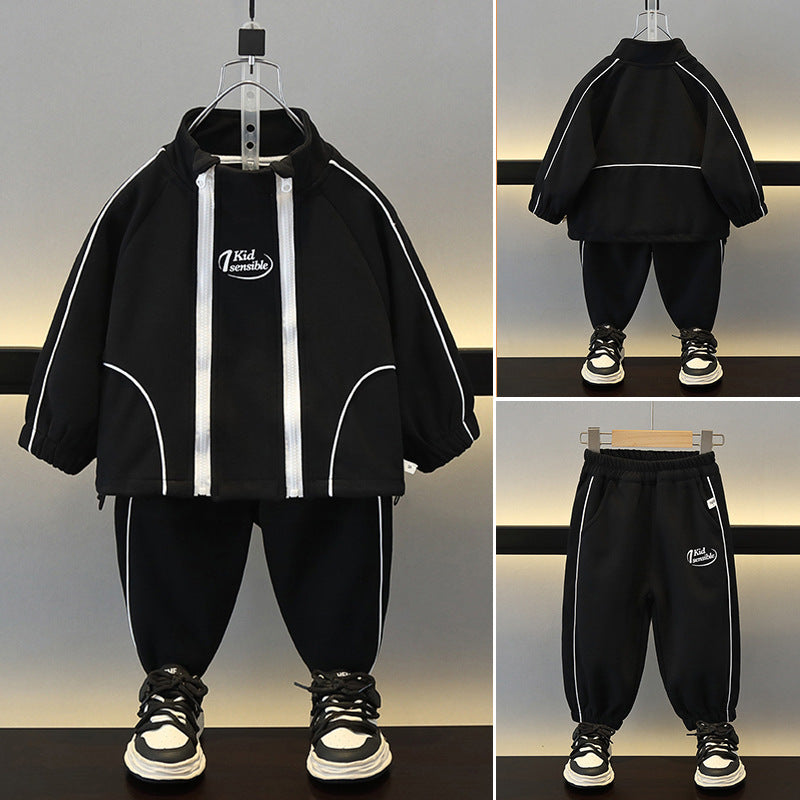Boys Two-Piece Jacket Sportswear Set