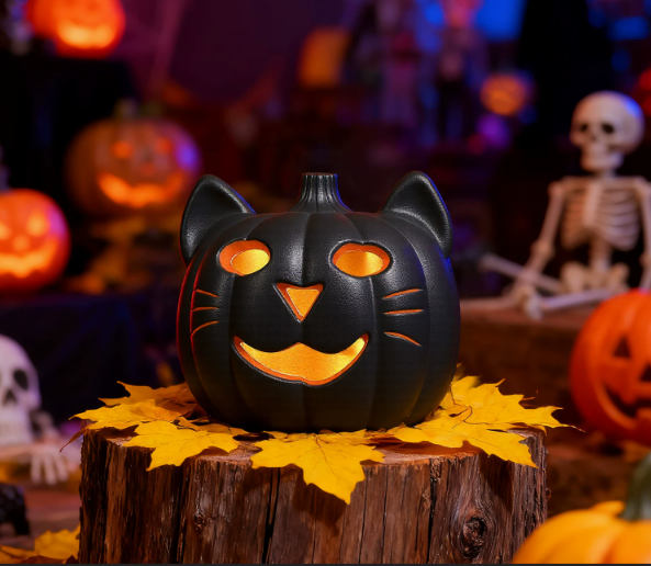 Halloween Pumpkin Lantern Mall Amusement Park Small Beauty Chen Luminous Decoration Prop Decoration