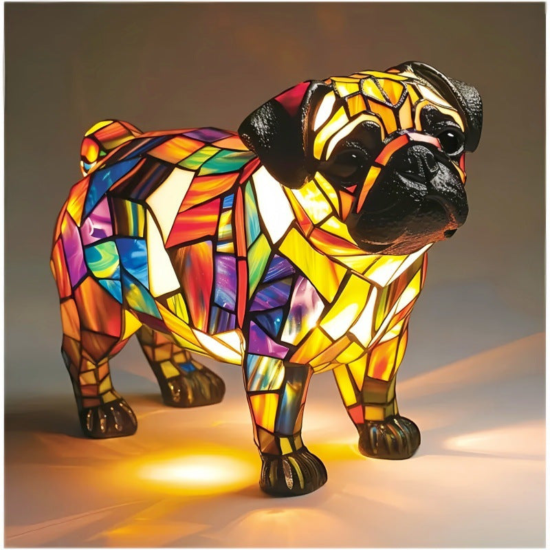 Perfect Gift: Animal resin LED night light, a cute bedside lamp for living rooms and bedrooms.