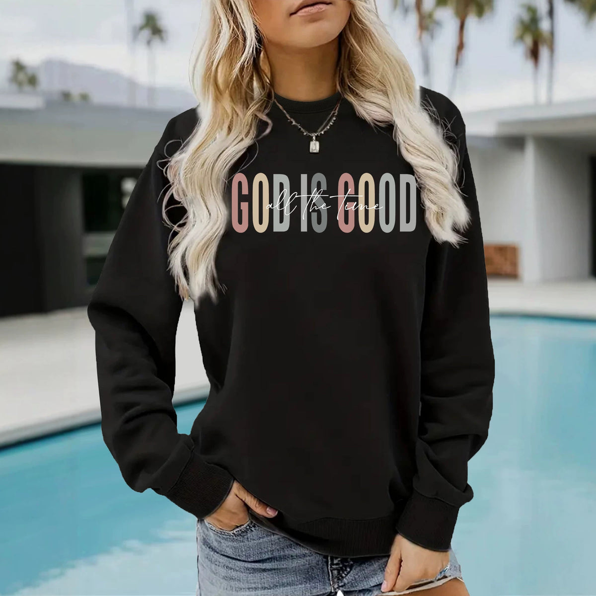COD IS COOD Printed Round Neck Shirt