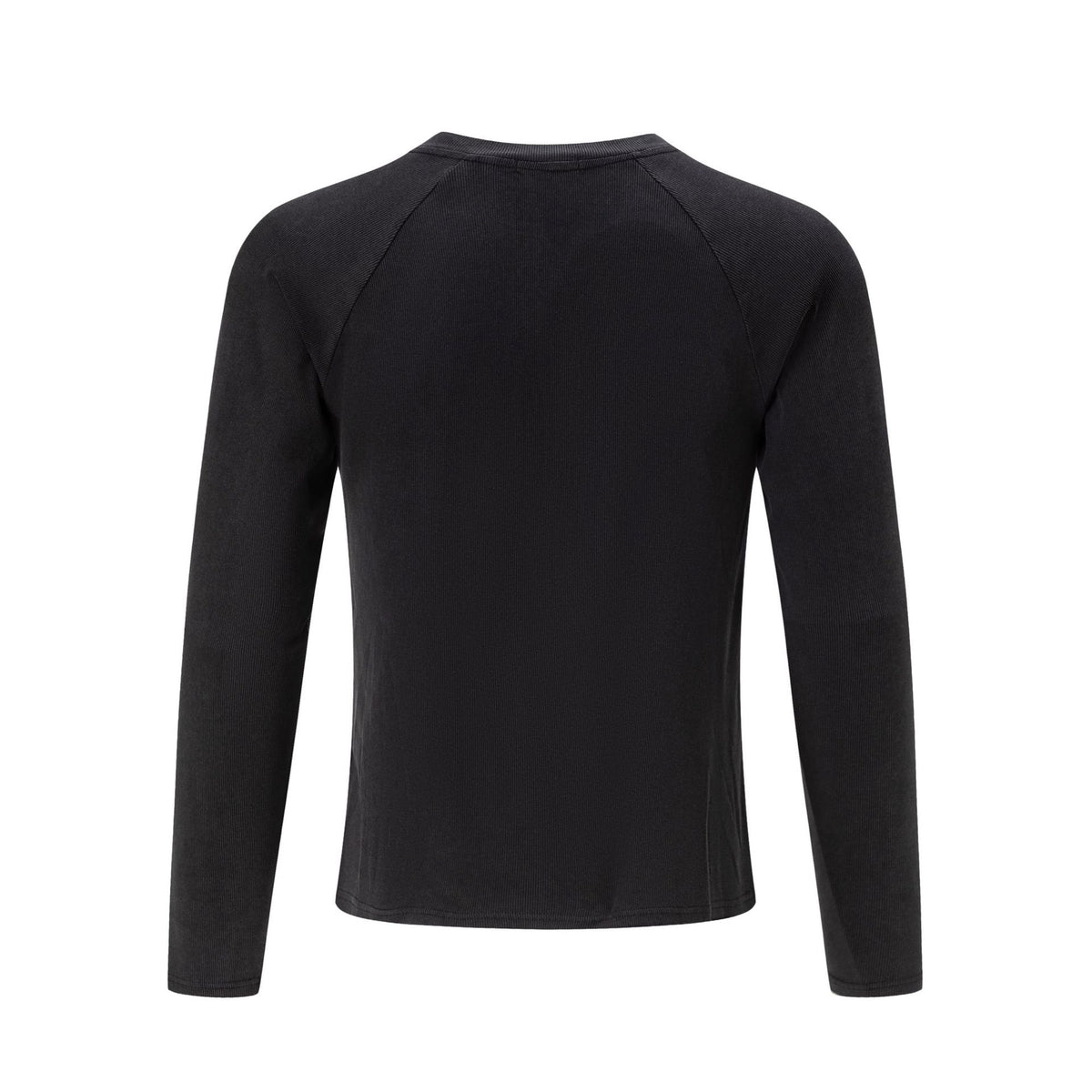 Long Sleeve Henley Neck Men's Knit T-Shirt