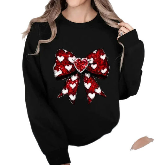 Round neck fleece hoodie