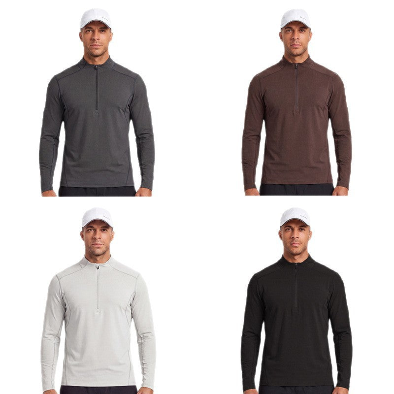 Cooling Long Sleeve Moisture Wicking Sun Protection Outdoor Sports T-Shirt