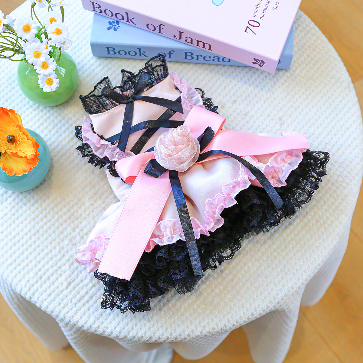 Halloween Pet Dog Cat Dress Quirky Pumpkin Wedding Costume Outfit