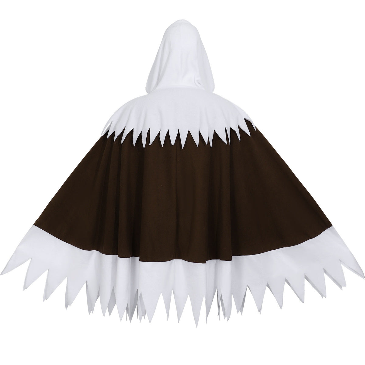 Bird Cosplay Costume Women's Bird-shaped Hooded Cloak Halloween Party Independence Day Bald Eagle Costume Cape