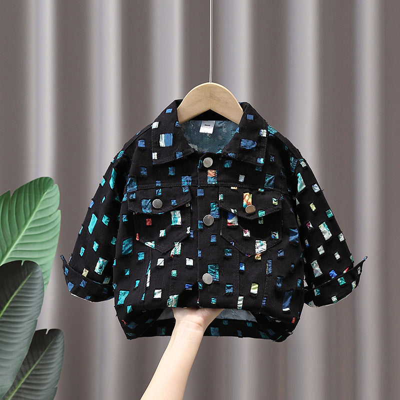 Boys Autumn Jacket Spring Autumn Kids Outerwear Top