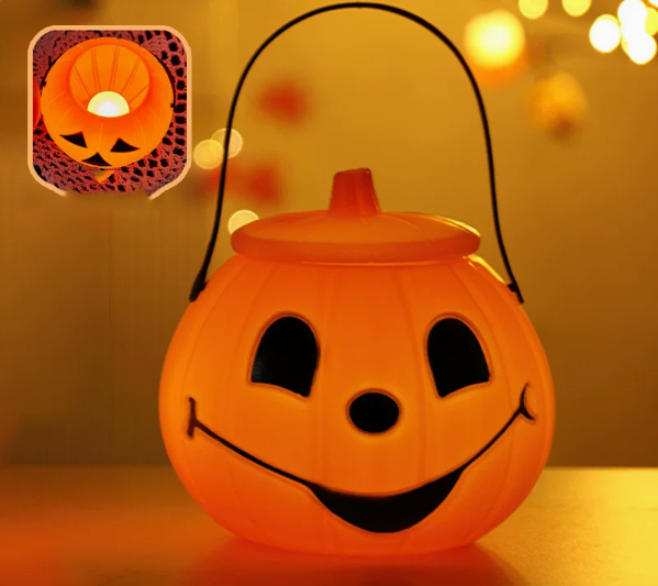 Halloween Pumpkin Lantern Mall Amusement Park Small Beauty Chen Luminous Decoration Prop Decoration