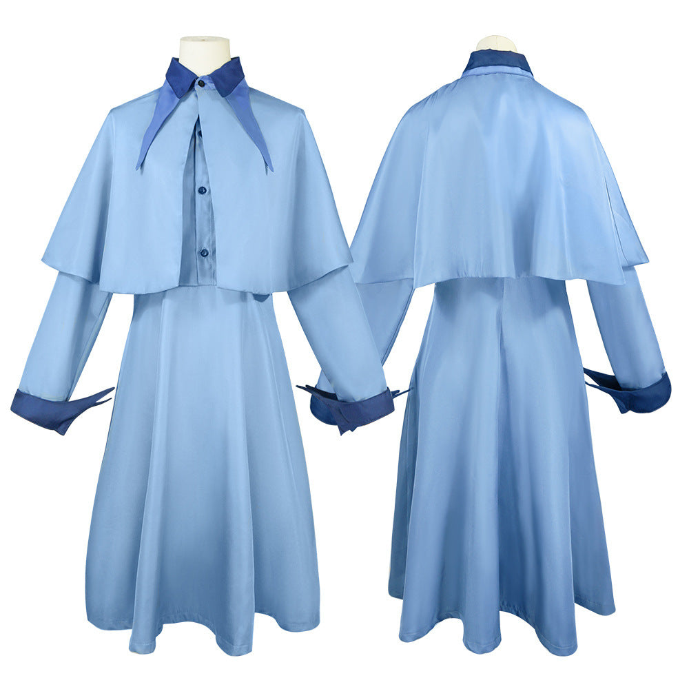 Fleur Delacour Cosplay Costume Halloween Beauxbatons Academy Uniform Cosplay Outfit