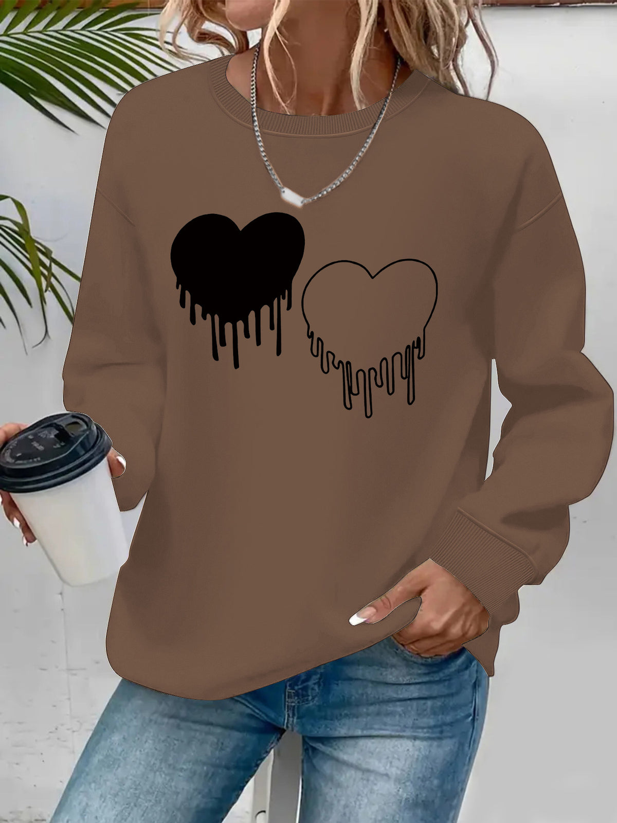 Bottom long sleeved fleece hoodie