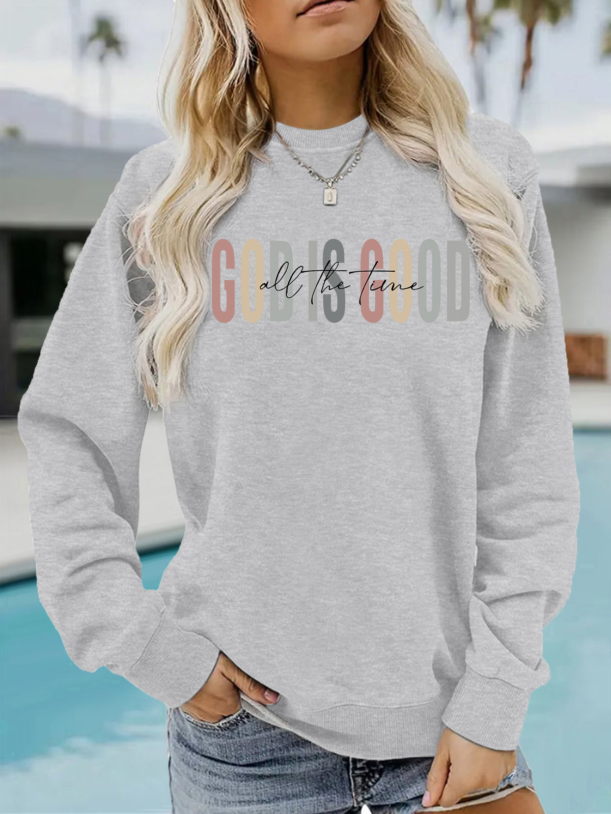COD IS COOD Printed Round Neck Shirt