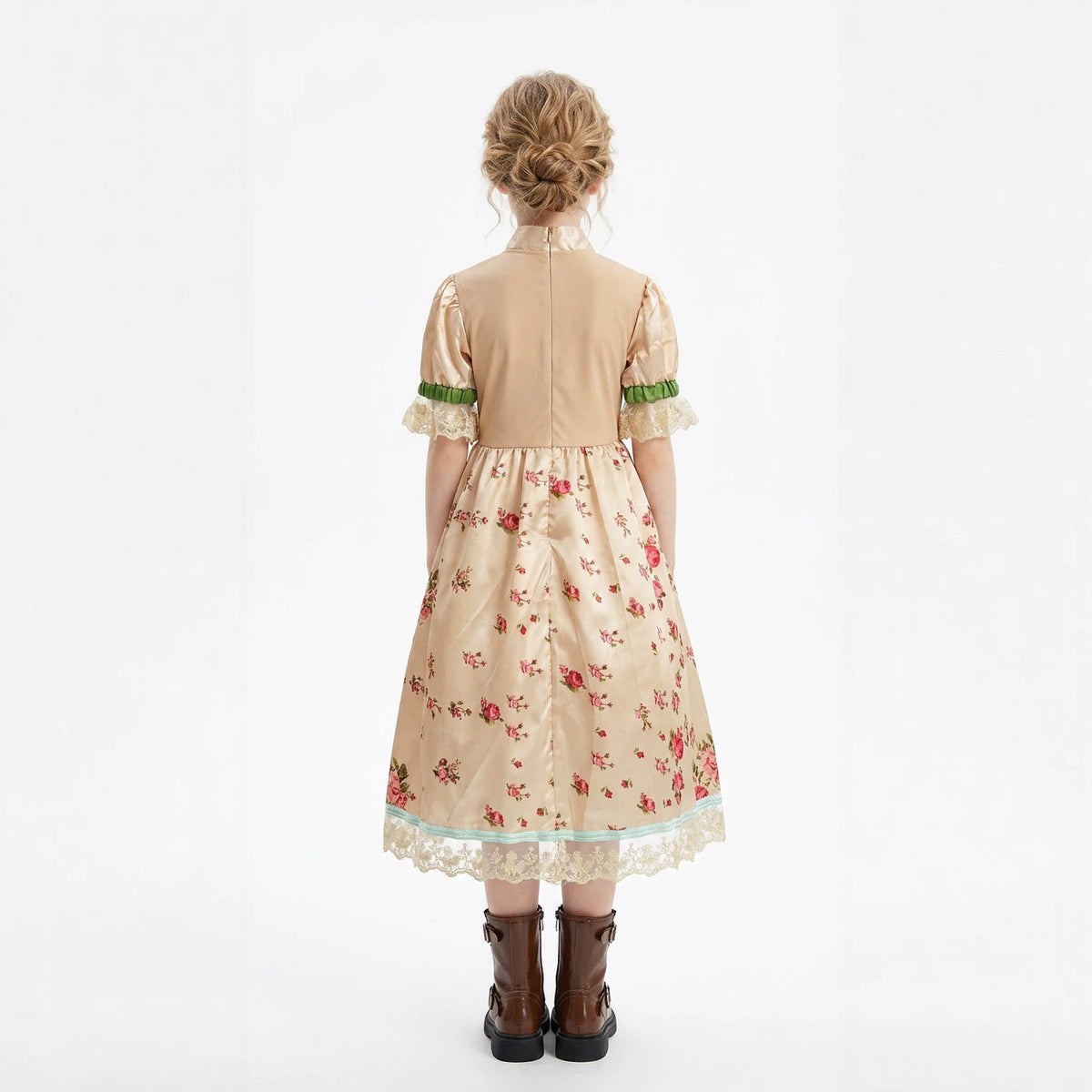 Halloween Cosplay Costume Cloak Cape Little Red Riding Hood Role Play Children's Long Dress Performance Clothing