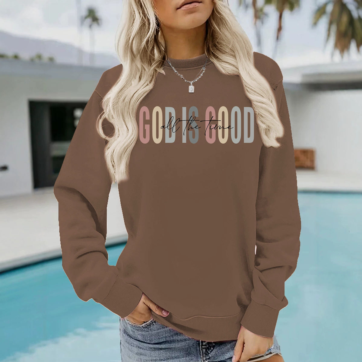 COD IS COOD Printed Round Neck Shirt