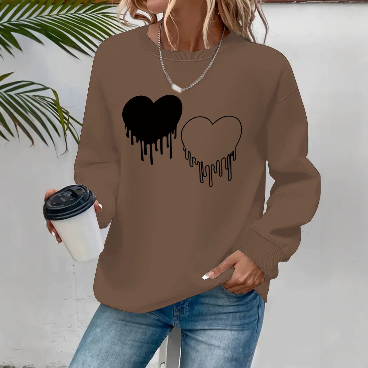 Bottom long sleeved fleece hoodie
