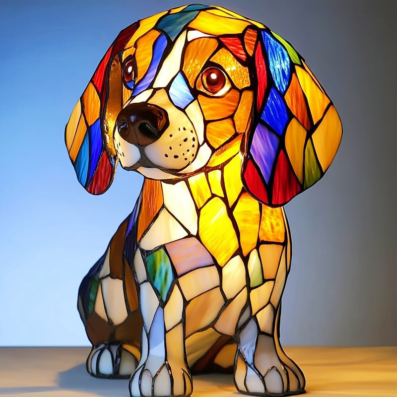 Perfect Gift: Animal resin LED night light, a cute bedside lamp for living rooms and bedrooms.