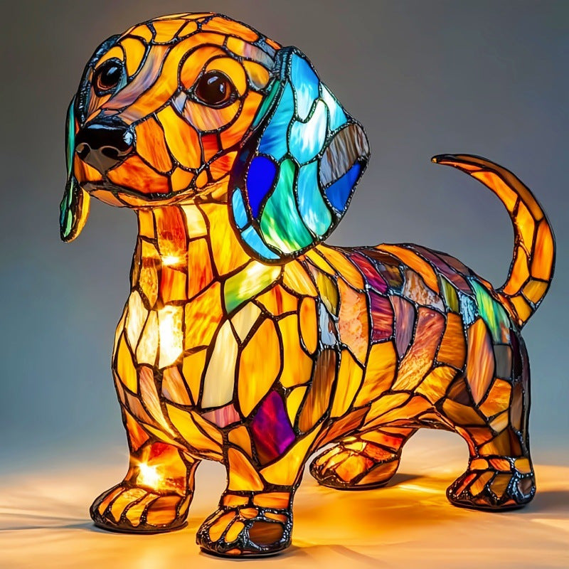 Perfect Gift: Animal resin LED night light, a cute bedside lamp for living rooms and bedrooms.