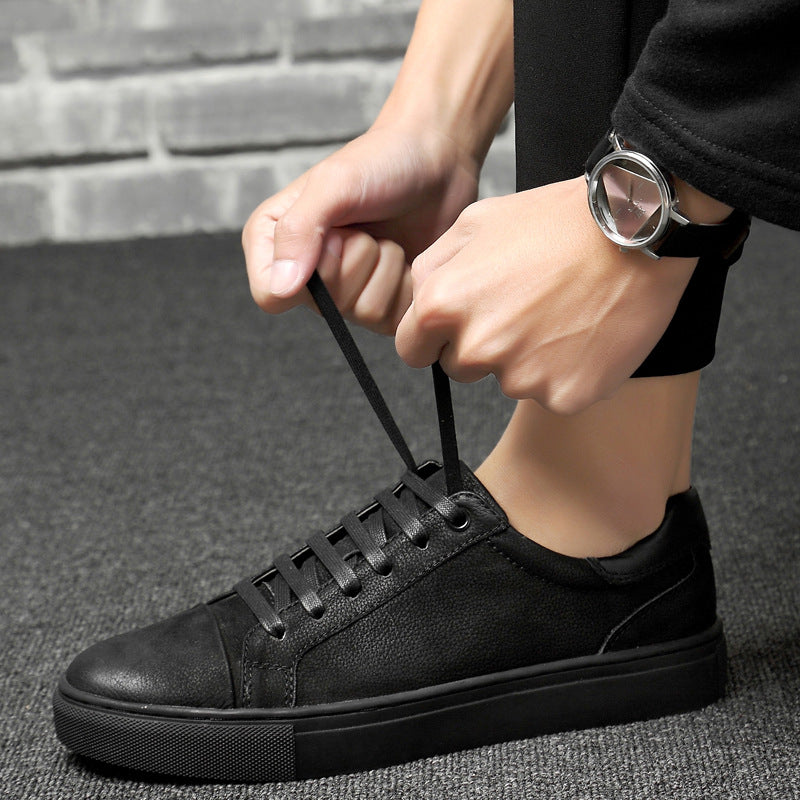 Men's Business Casual Genuine Leather Suede Casual Shoes