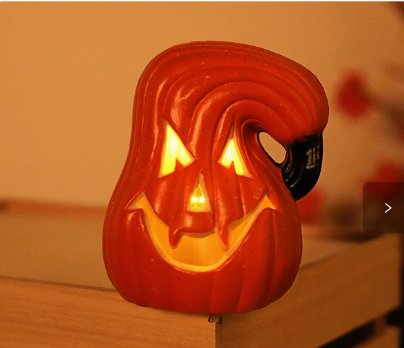 Halloween Pumpkin Lantern Mall Amusement Park Small Beauty Chen Luminous Decoration Prop Decoration