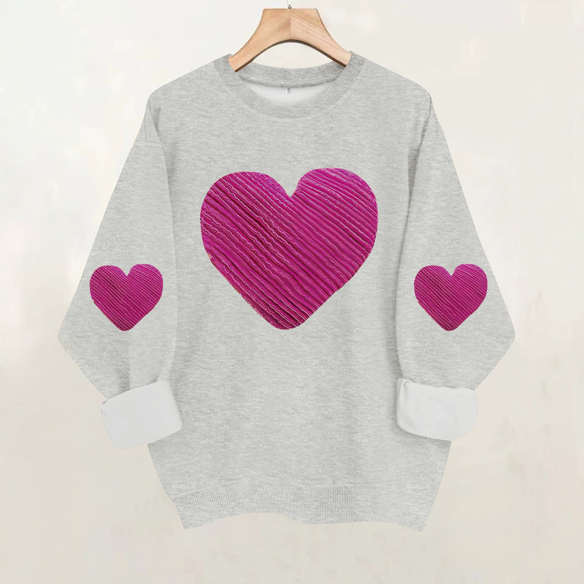 Bottom long sleeved fleece hoodie