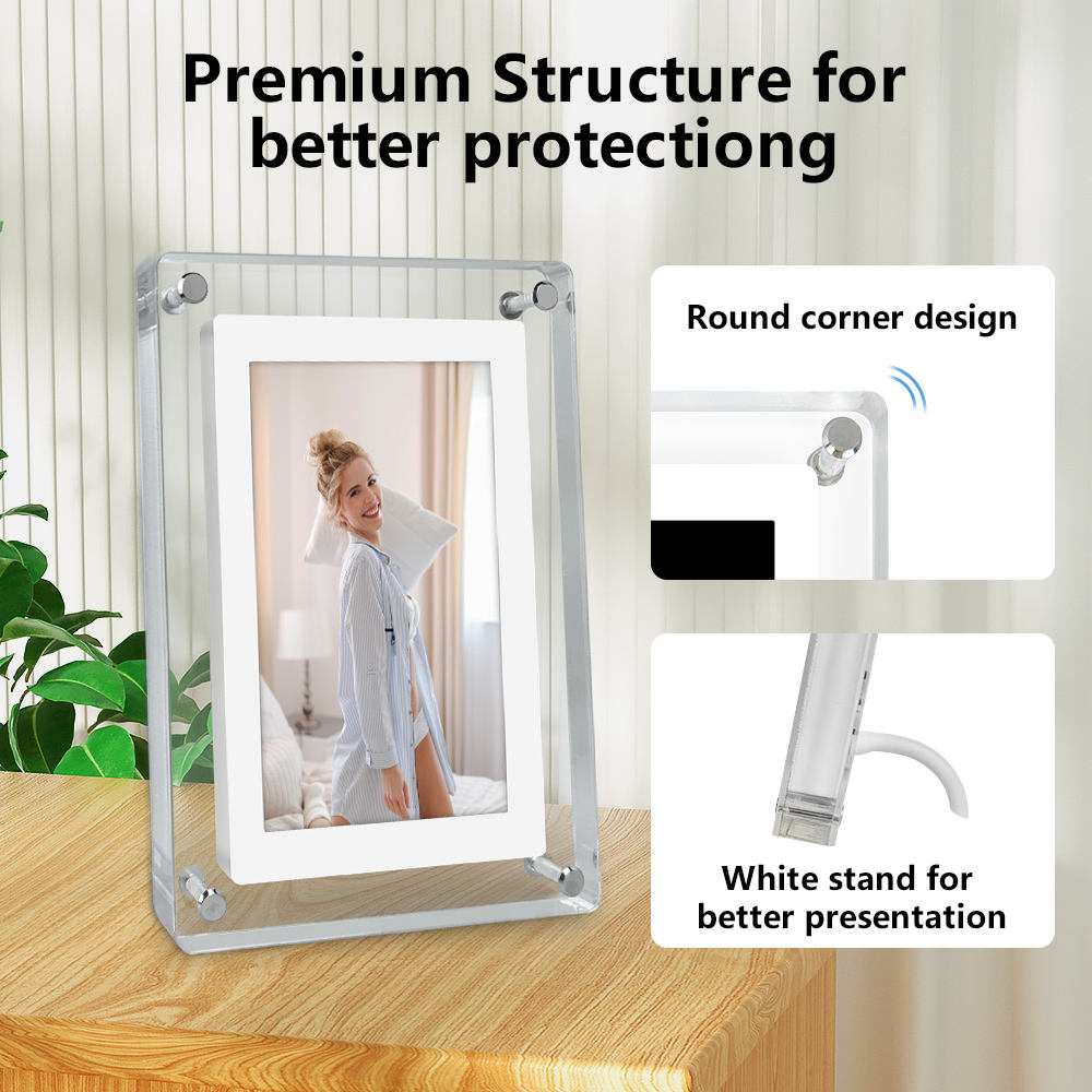 002. 5 inch HD 1080p Digital Photo Frame Advertising Machine Video Picture Player Picture Display Publicity Player
