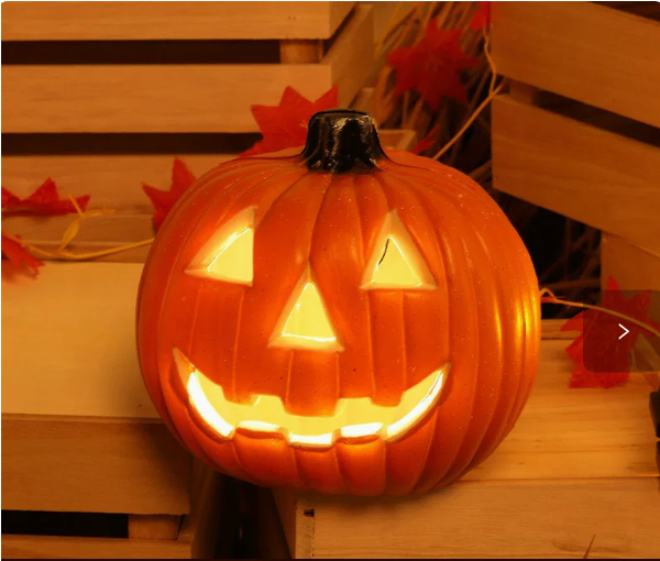 Halloween Pumpkin Lantern Mall Amusement Park Small Beauty Chen Luminous Decoration Prop Decoration