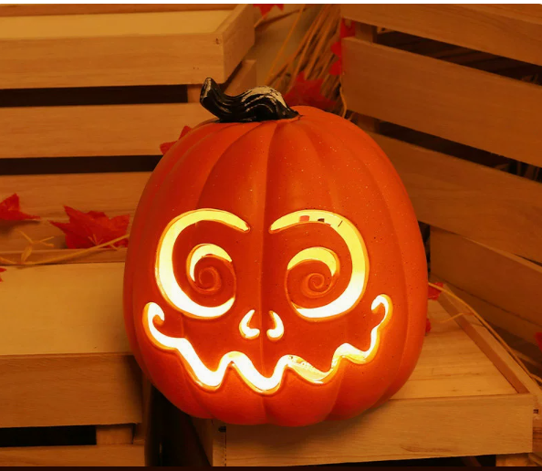 Halloween Pumpkin Lantern Mall Amusement Park Small Beauty Chen Luminous Decoration Prop Decoration