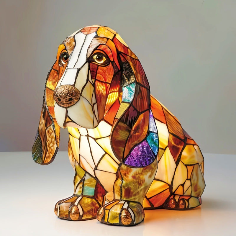 Perfect Gift: Animal resin LED night light, a cute bedside lamp for living rooms and bedrooms.