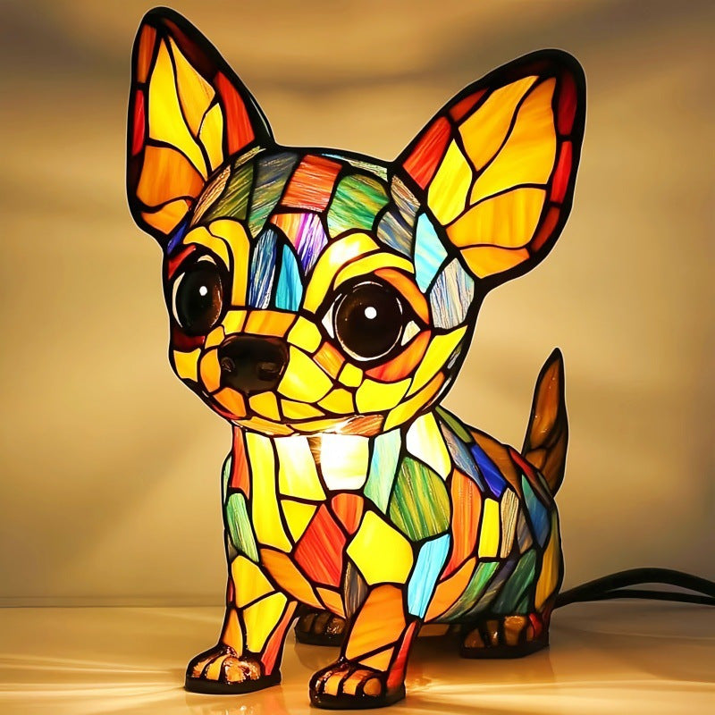 Perfect Gift: Animal resin LED night light, a cute bedside lamp for living rooms and bedrooms.