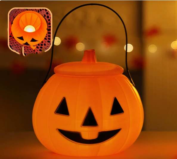 Halloween Pumpkin Lantern Mall Amusement Park Small Beauty Chen Luminous Decoration Prop Decoration