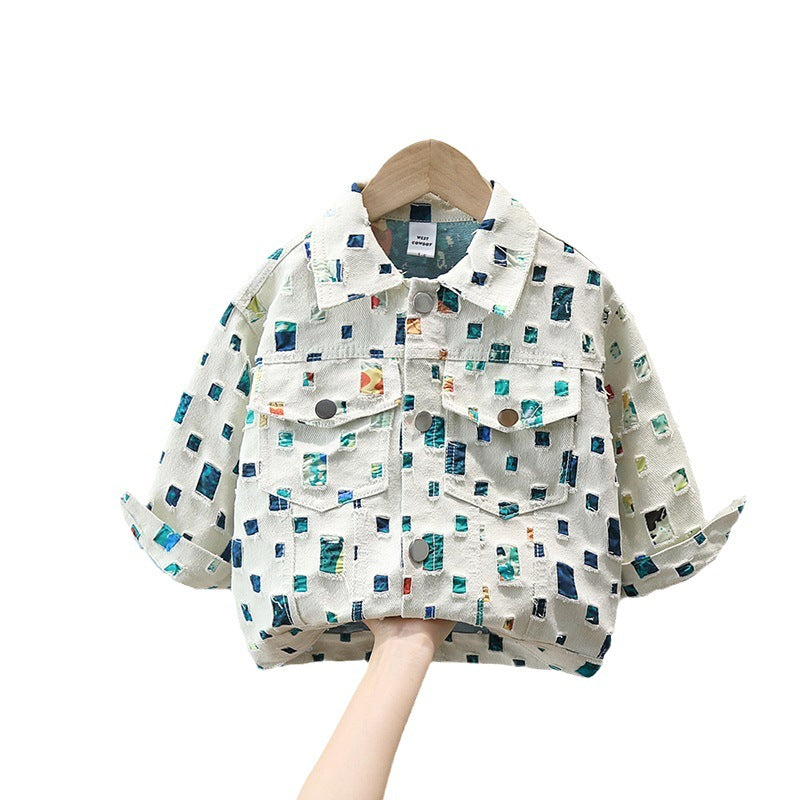 Boys Autumn Jacket Spring Autumn Kids Outerwear Top