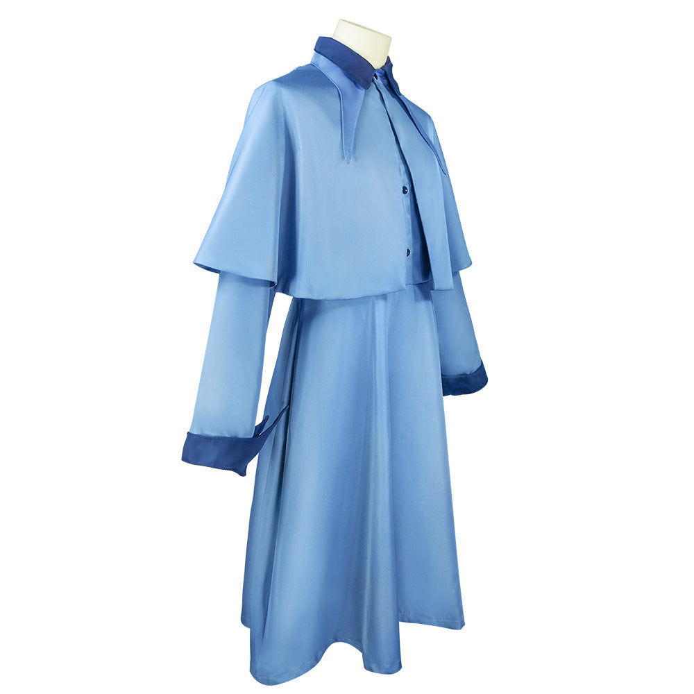 Fleur Delacour Cosplay Costume Halloween Beauxbatons Academy Uniform Cosplay Outfit