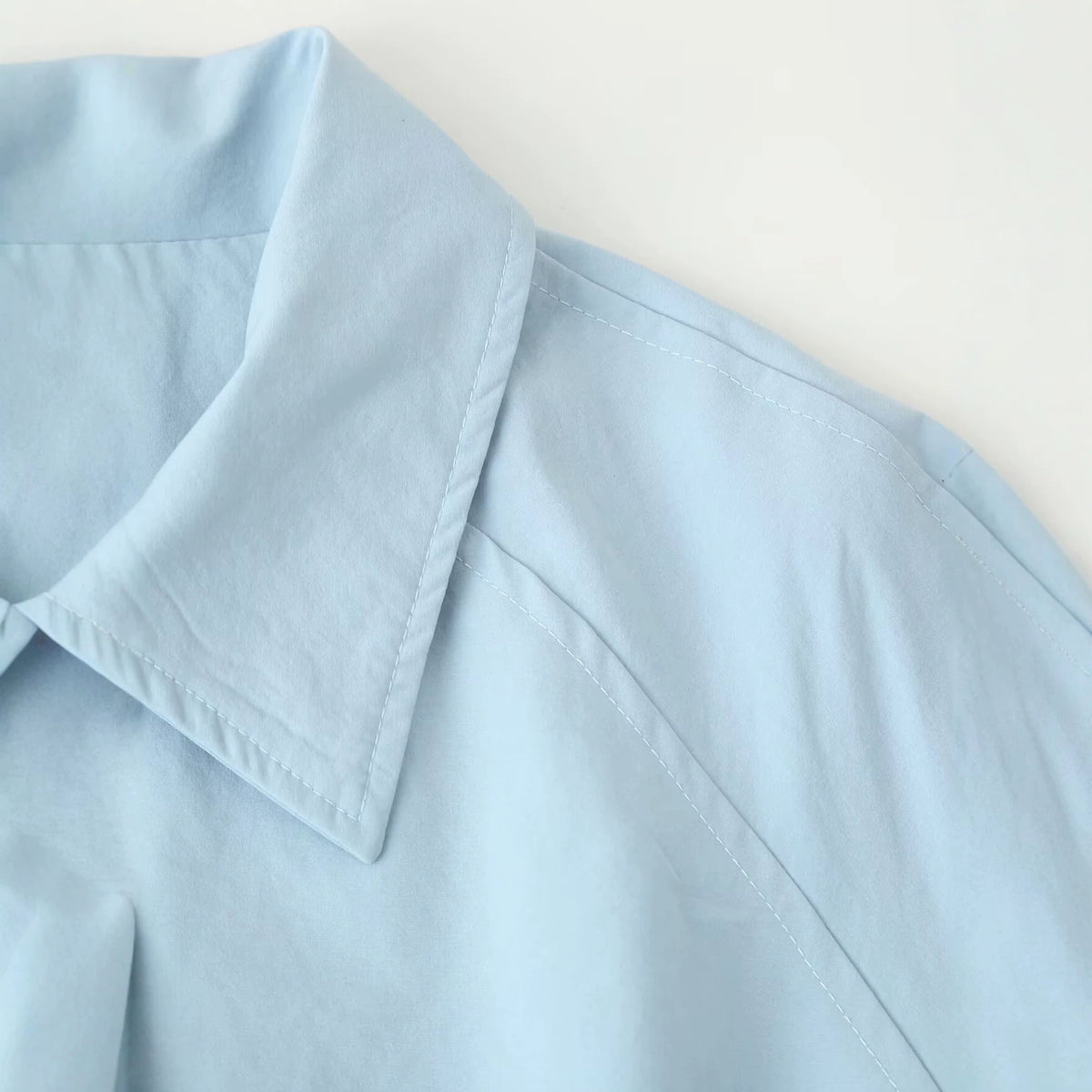 Button up waist windbreaker jacket for women