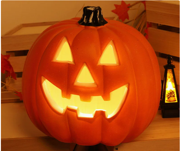 Halloween Pumpkin Lantern Mall Amusement Park Small Beauty Chen Luminous Decoration Prop Decoration