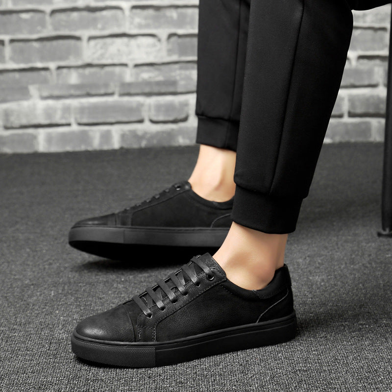 Men's Business Casual Genuine Leather Suede Casual Shoes