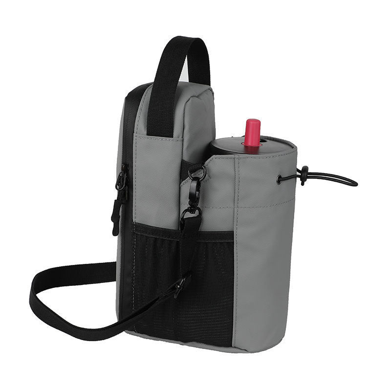 Magnetic Gym Bag with Phone Pocket – Large Capacity Water Bottle Pouch, Portable Workout Accessories Organizer